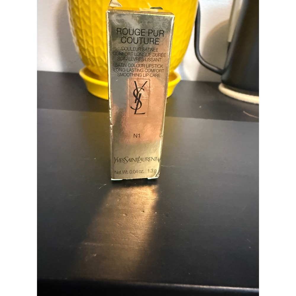 YSL Rouge Pur Couture Satin Lipstick N1 Rouge lip New in Box